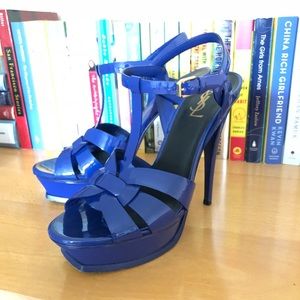 Saint Laurent Tribute Sandals, size 40.5